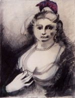 Lady with Plume
